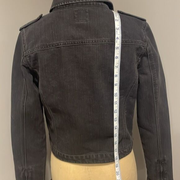 Gap Black Jean Jacket Size S - Picture 9 of 14